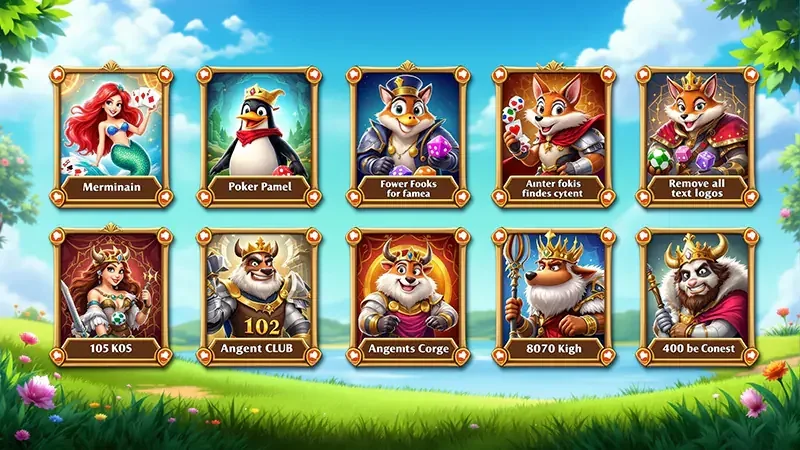 Antarmuka slot mobile dengan reel, simbol, dan panel permainan